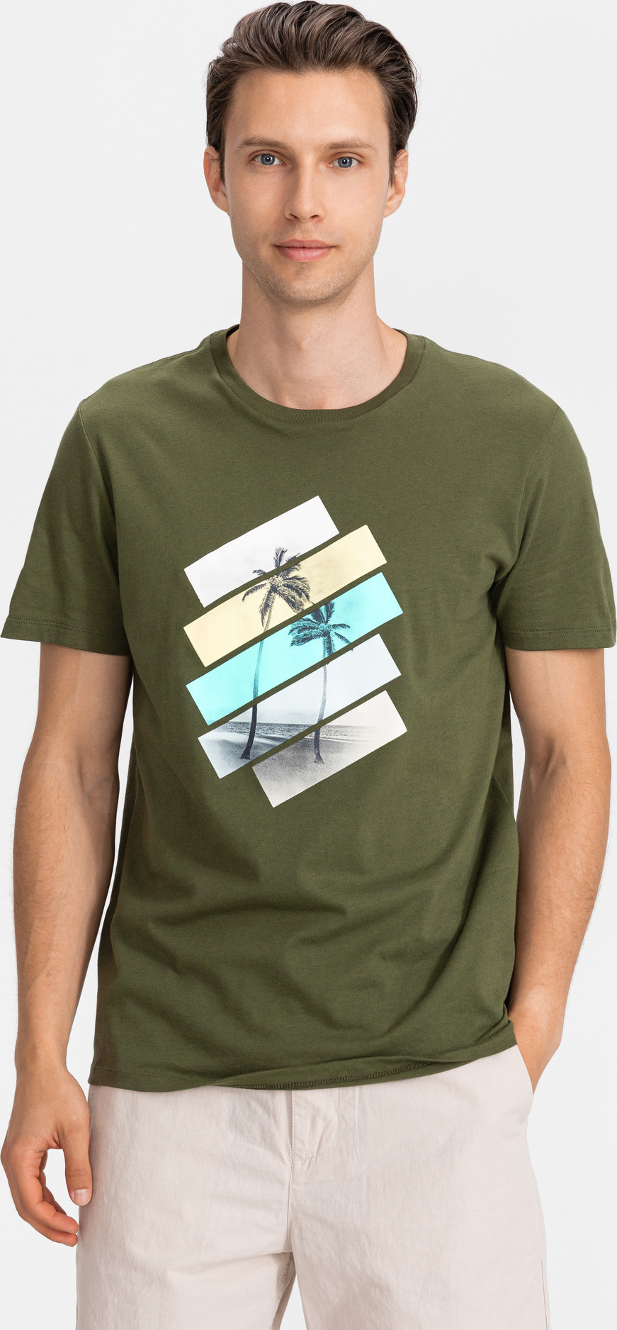 V-Palm Tree Graphic Triko GAP
