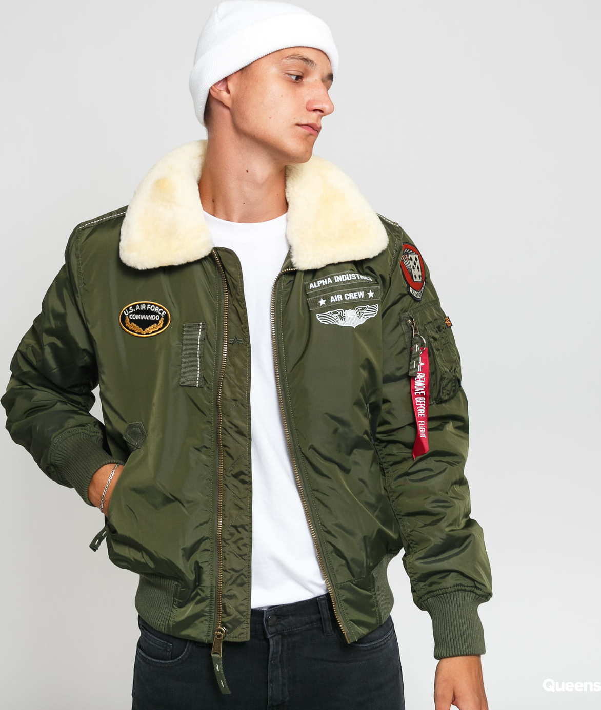 Alpha Industries Injector III Air Force tmavě olivová 3XL