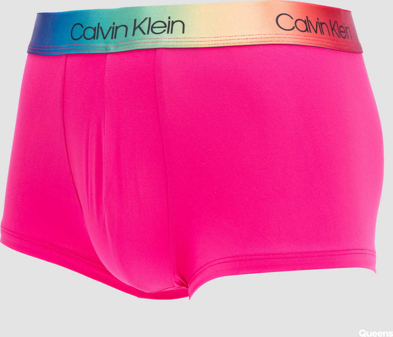 Calvin Klein The Pride Edit Low Rise Trunk růžové XL