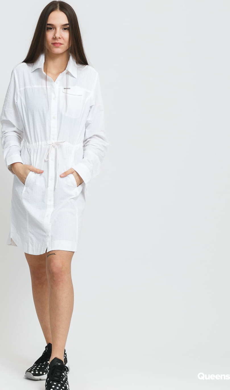 Columbia W Silver Ridge Novelty Dress bílé L