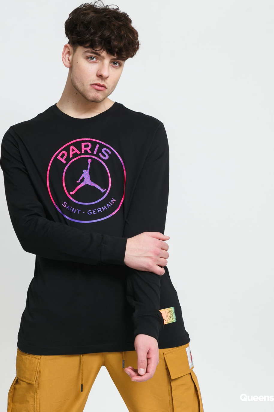 Jordan M J PSG LS Tee černé L