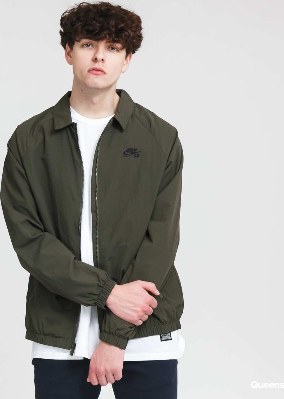 Nike M NK SB Essentials Jacket olivová M