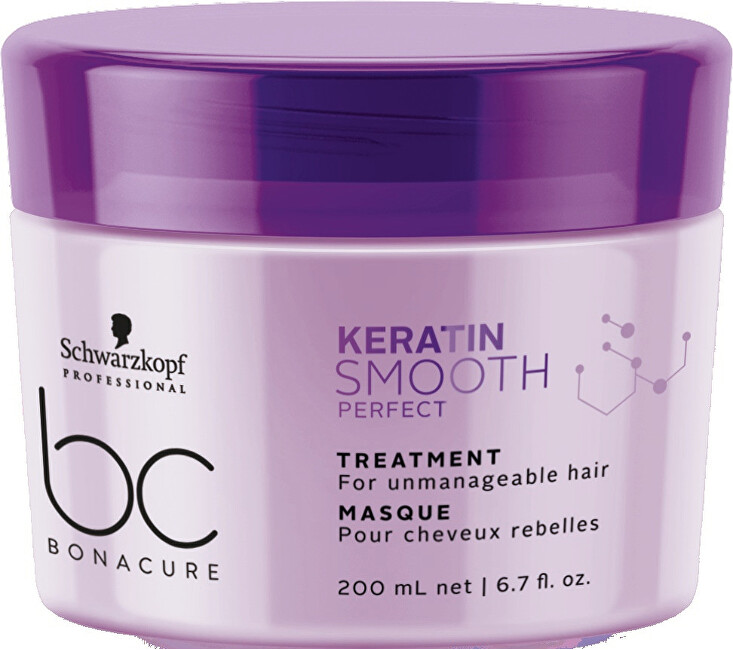 Schwarzkopf Professional Maska pro nepoddajné a krepaté vlasy BC Bonacure Smooth Perfect 200 ml