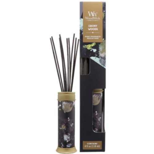 WoodWick Aroma difuzér Ebony Woods 118 ml