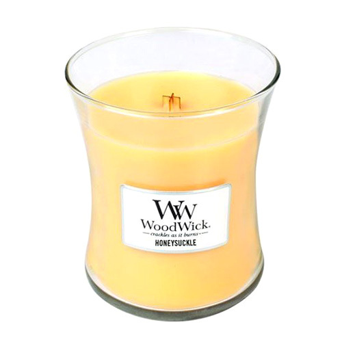 WoodWick Vonná svíčka váza Honeysuckle 275 g