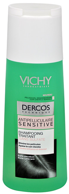 Vichy Bezsulfátový šampon proti lupům pro citlivou pokožku Dercos 200 ml