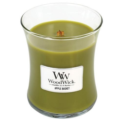 WoodWick Vonná svíčka váza Apple Basket 275 g