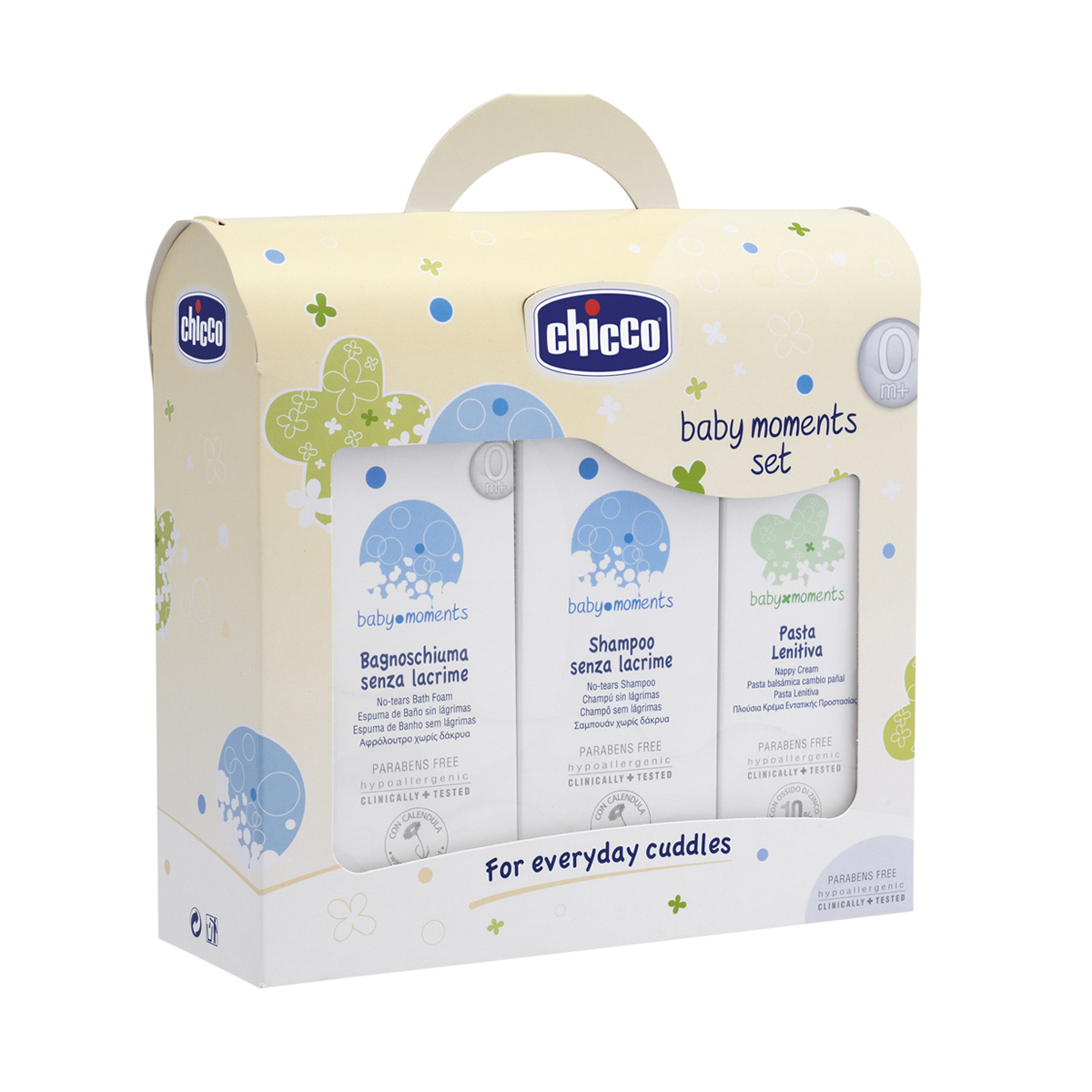 Chicco dárkový set Baby Moments 3 ks