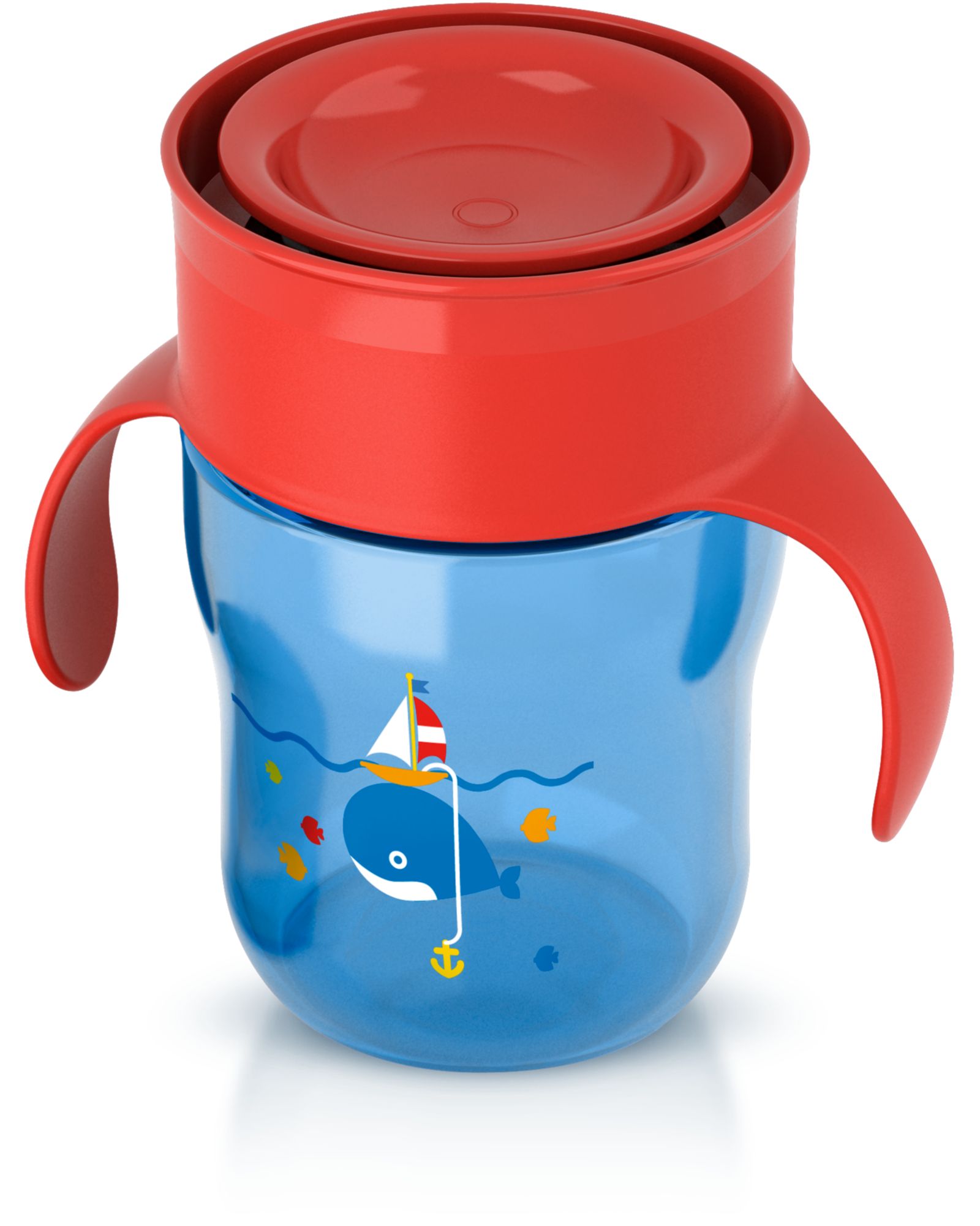PHILIPS AVENT Hrneček první skutečný pro chlapce 260 ml