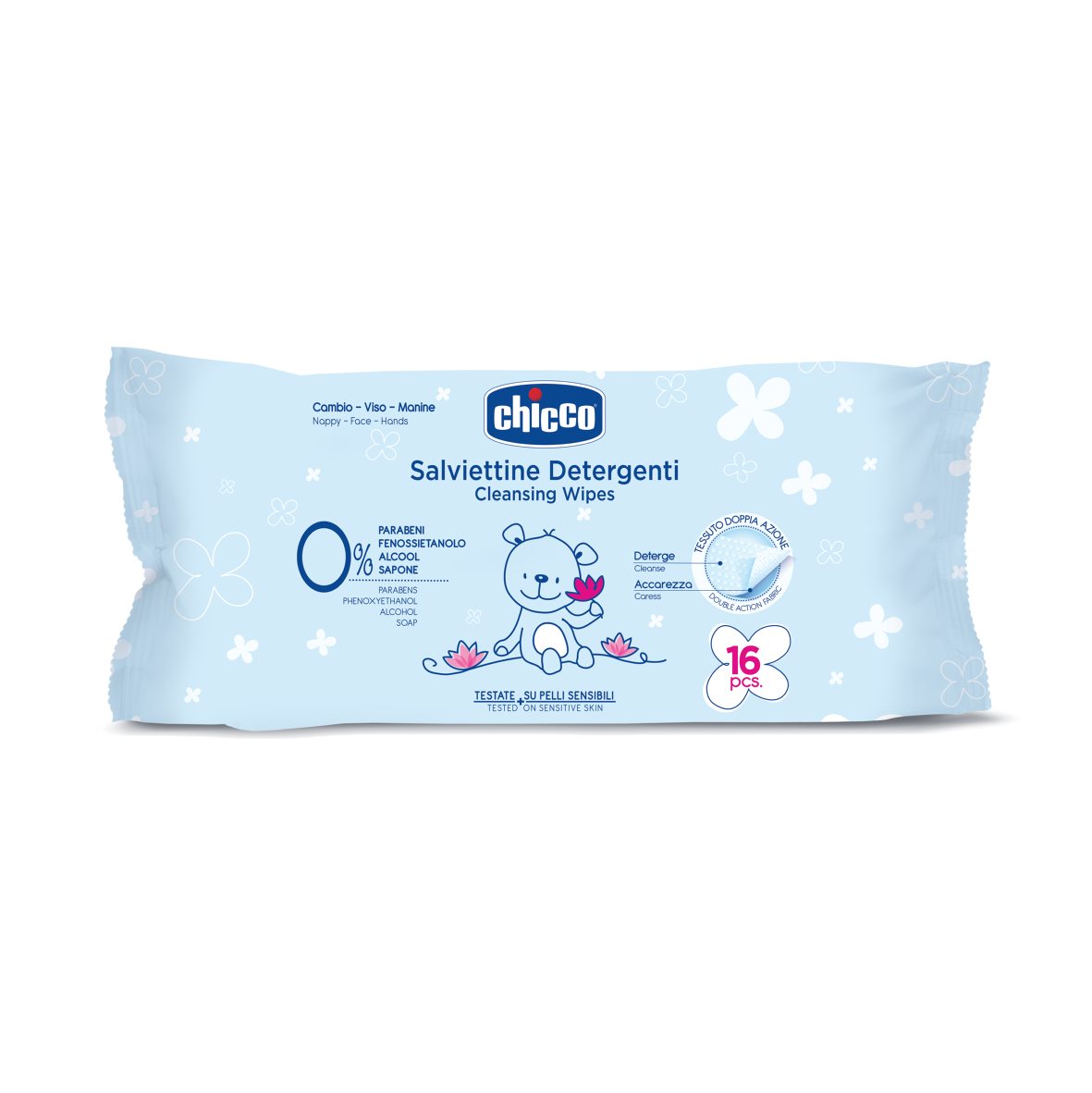 Chicco ubrousky vlhčené 16 ks