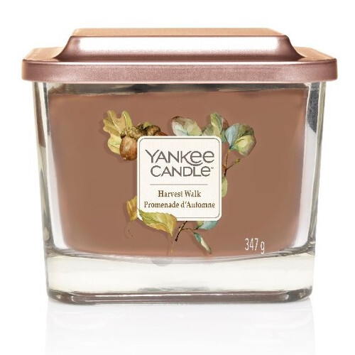 Yankee Candle Aromatická svíčka střední hranatá Harvest Walk 347 g