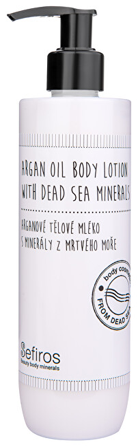 Sefiros Arganové tělové mléko s minerály z Mrtvého moře 300 ml