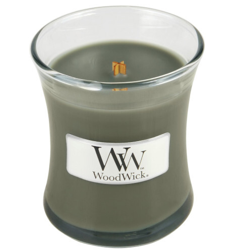 WoodWick Vonná svíčka váza Evening Bonfire 85 g