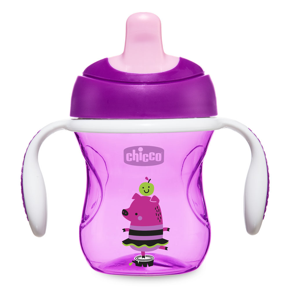 Hrneček Chicco Trénujeme s držadly 200 ml