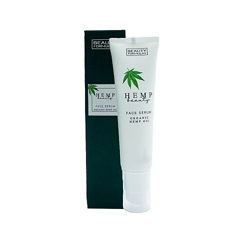 Beauty Formulas Pleťové sérum s konopím Hemp Beauty (Face Serum Organic Hemp Oil) 30 ml
