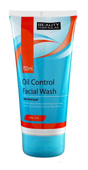 Beauty Formulas Čisticí gel pro mastnou pleť (Oil Control Facial Wash) 150 ml