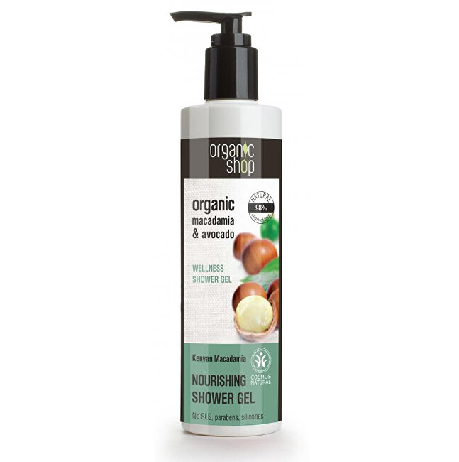 Organic Shop Vyživující sprchový gel Macadamia a avokádo (Nourishing Shower Gel) 280 ml