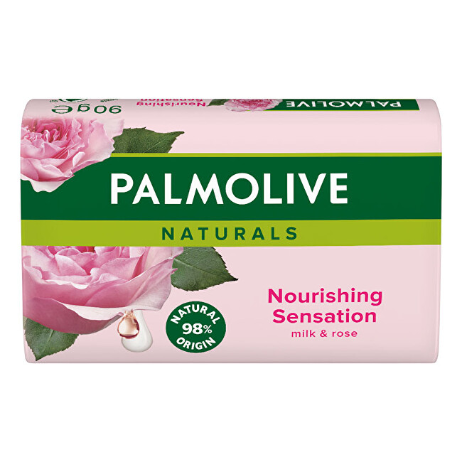 Palmolive Tuhé mýdlo Naturals Nourishing Sensation Milk & Rose 6 x 90 g
