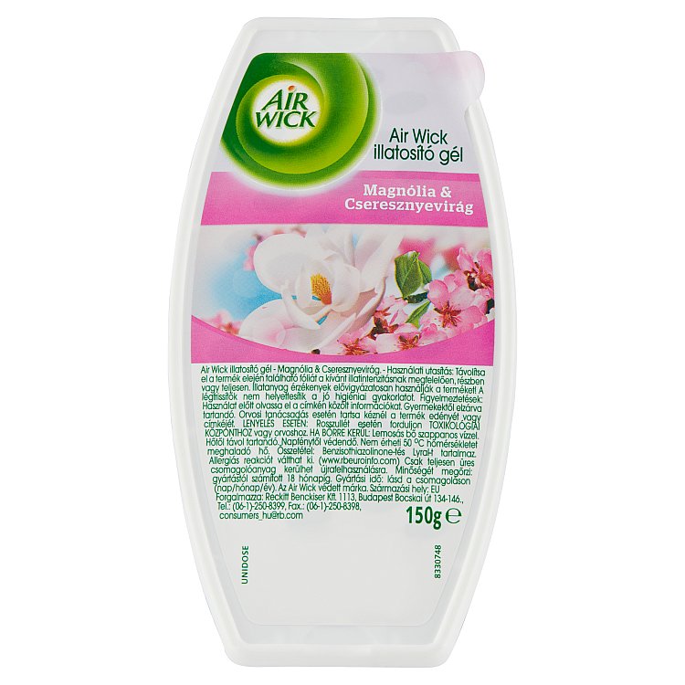 Air Wick gelový osvěžovač vzduchu magnólie a kvetoucí třešeň 150 g