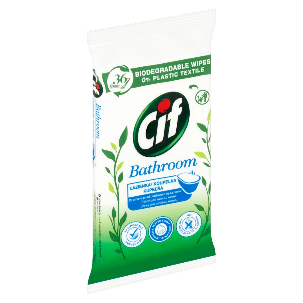 Cif Koupelna čisticí ubrousky 36 ks