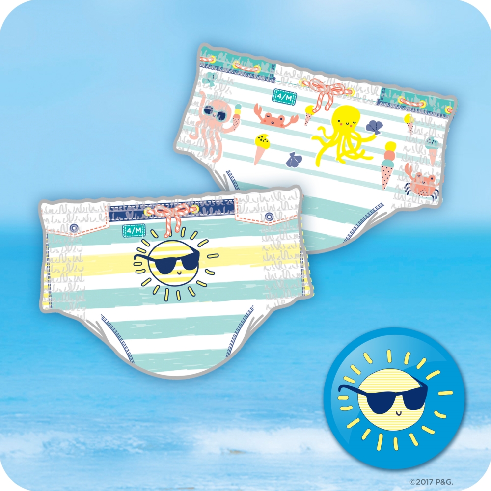 Pampers Splashers plenky do vody 5-6 (14+ kg) 10 ks