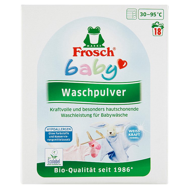 Frosch EKO Baby prací prášek na kojenecké prádlo