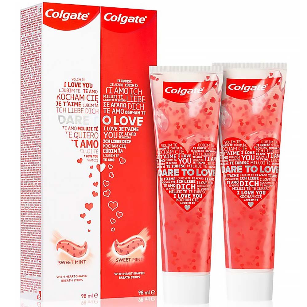 Colgate zubní pasta Dare to Love duopack 2 x 98 ml