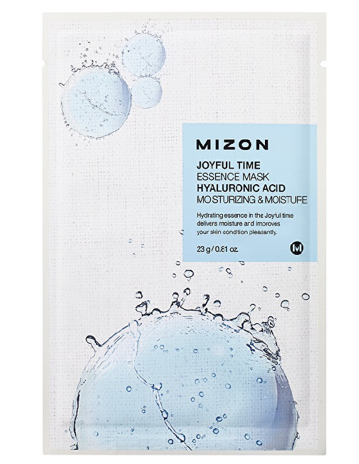 Mizon 3D plátýnková maska s hyaluronem pro hydrataci a výživu pleti 23 g