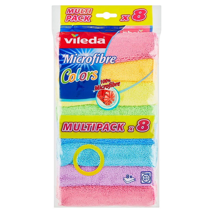 Vileda Mikrohadřík Colors 8 ks
