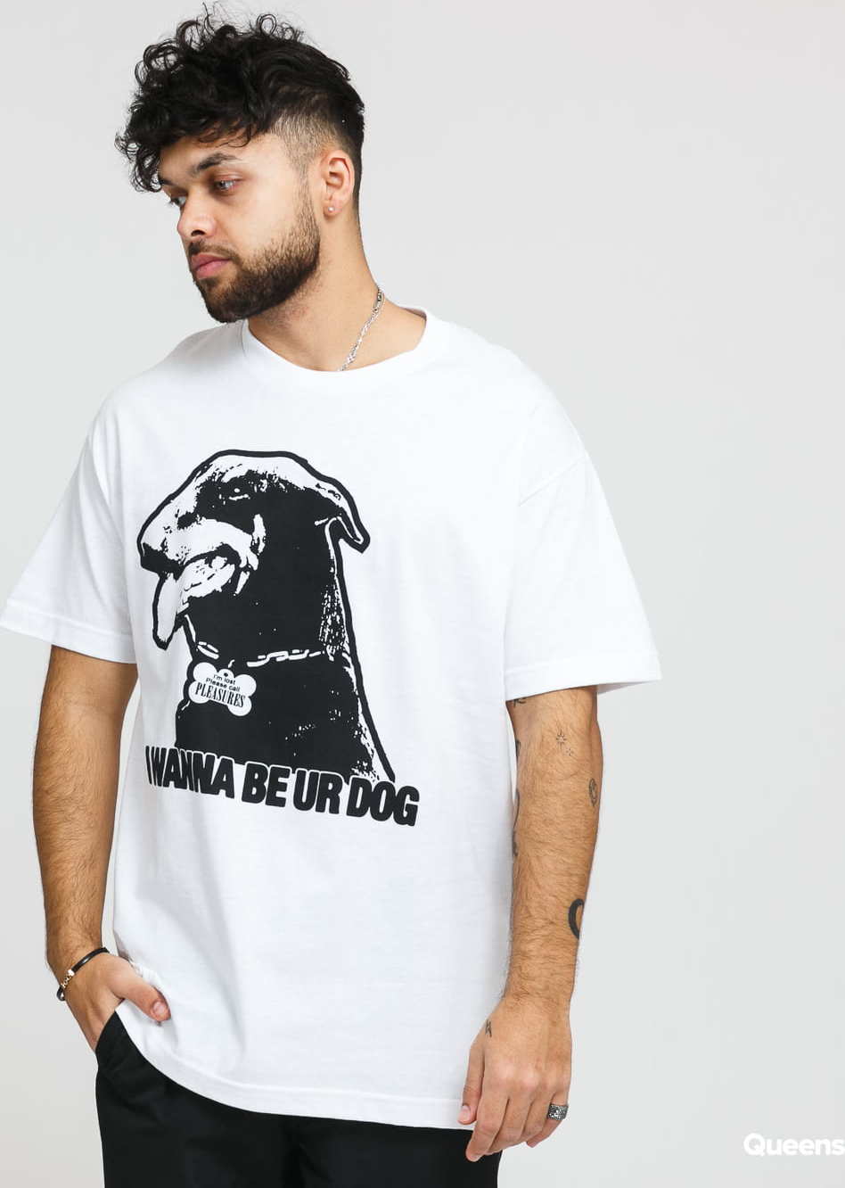 PLEASURES I'm Lost Tee bílé M