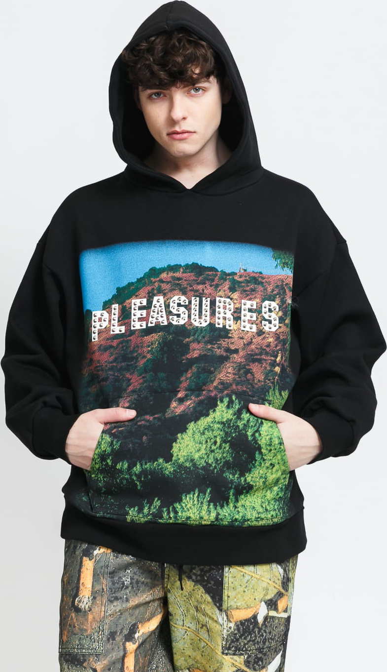 PLEASURES Pleasurewood Studded Hoody černá XL