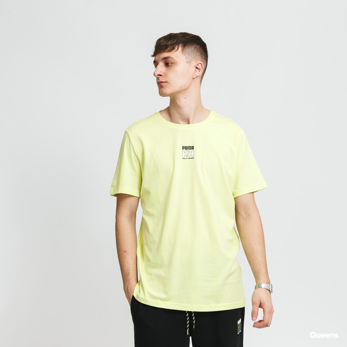 Puma Puma X Helly Hansen Tee světle zelené XXL