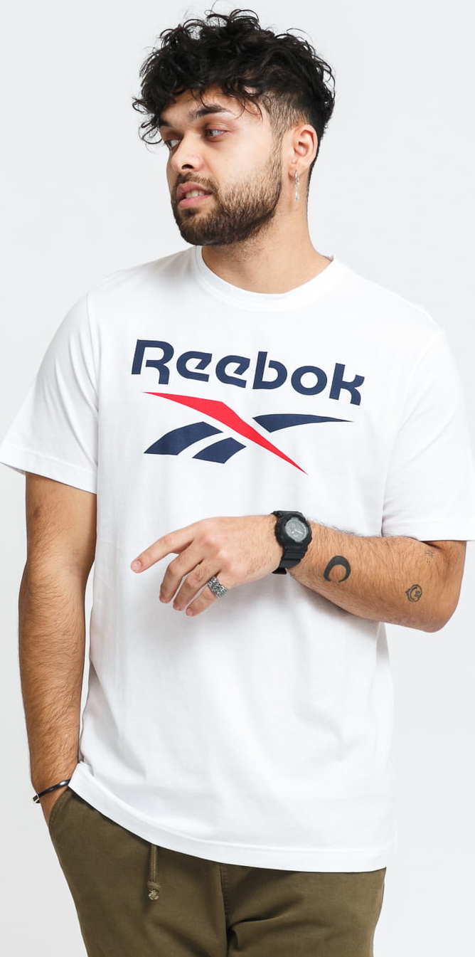 Reebok Big Logo Tee bílé XL