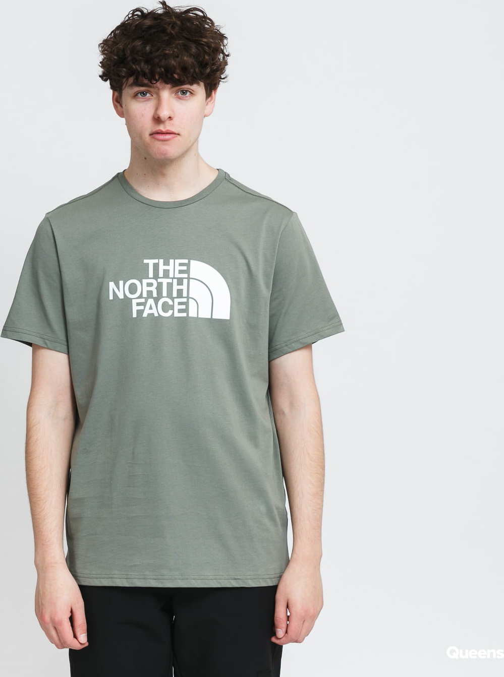 The North Face FACE M S/S Easy Tee světle olivové XXL