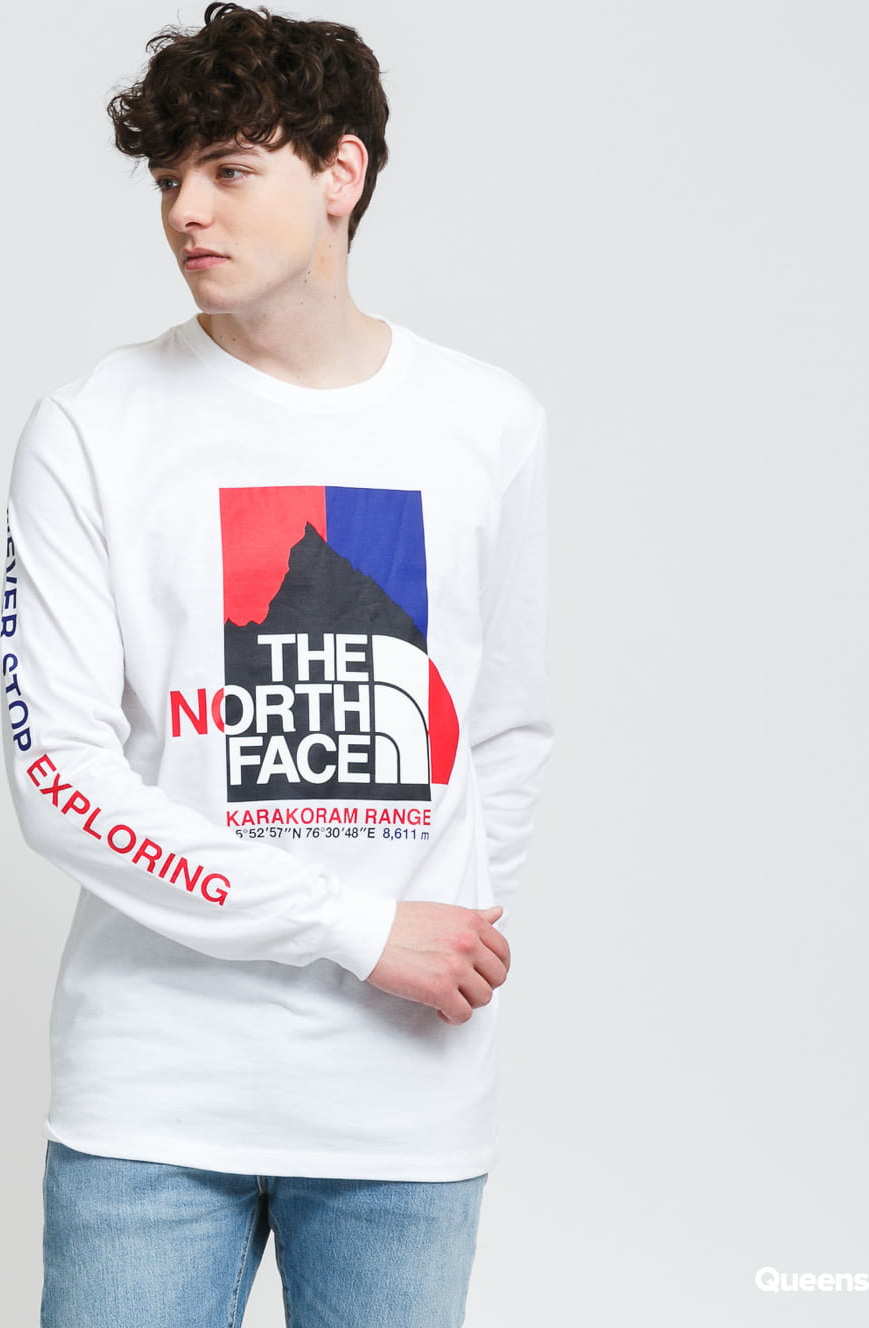 The North Face M K2RM LS Tee bílé L