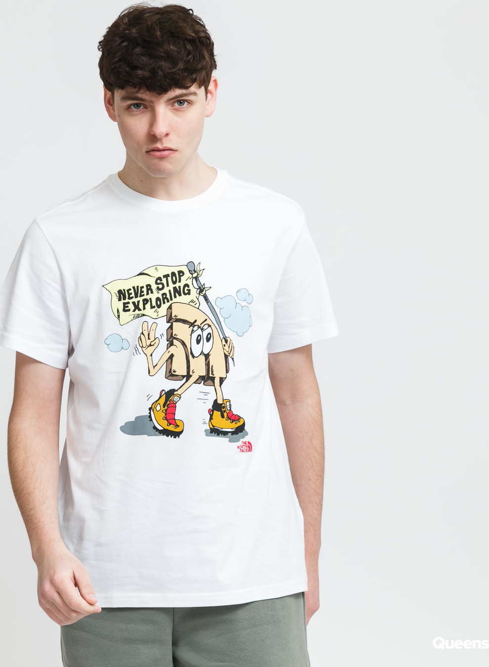 The North Face M S/S Graphic Tee bílé L