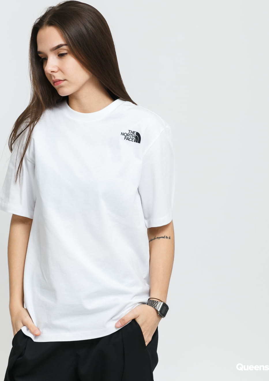 The North Face W BF Redbox Tee bílé L