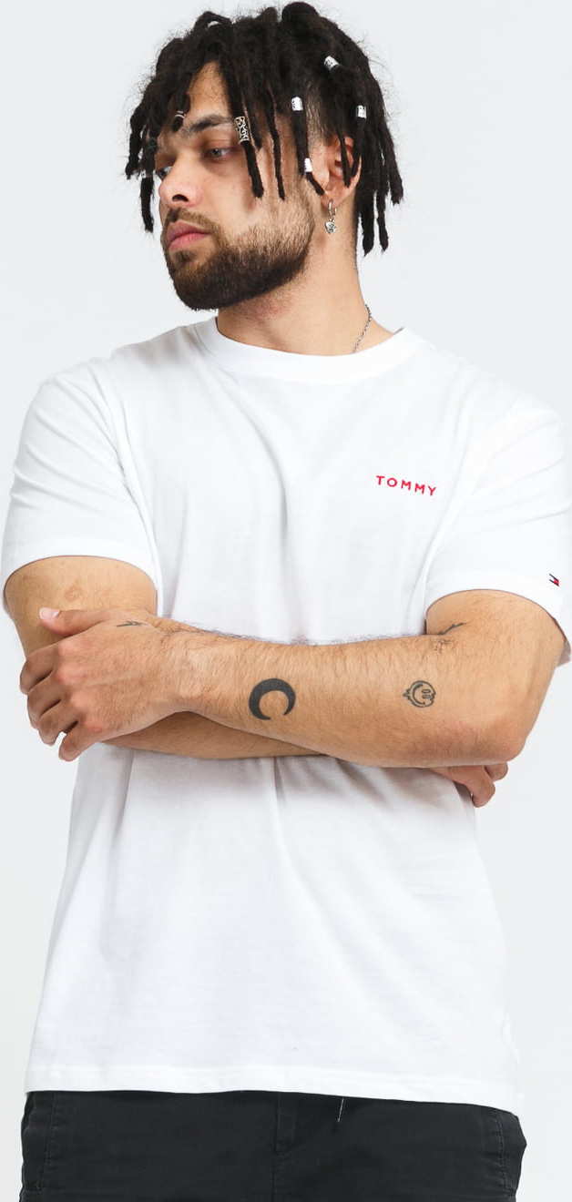 Tommy Hilfiger CN SS Tee bílé XL
