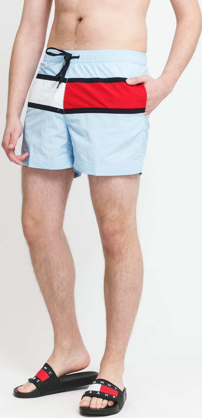 Tommy Hilfiger Medim Drawstring světle modré XL