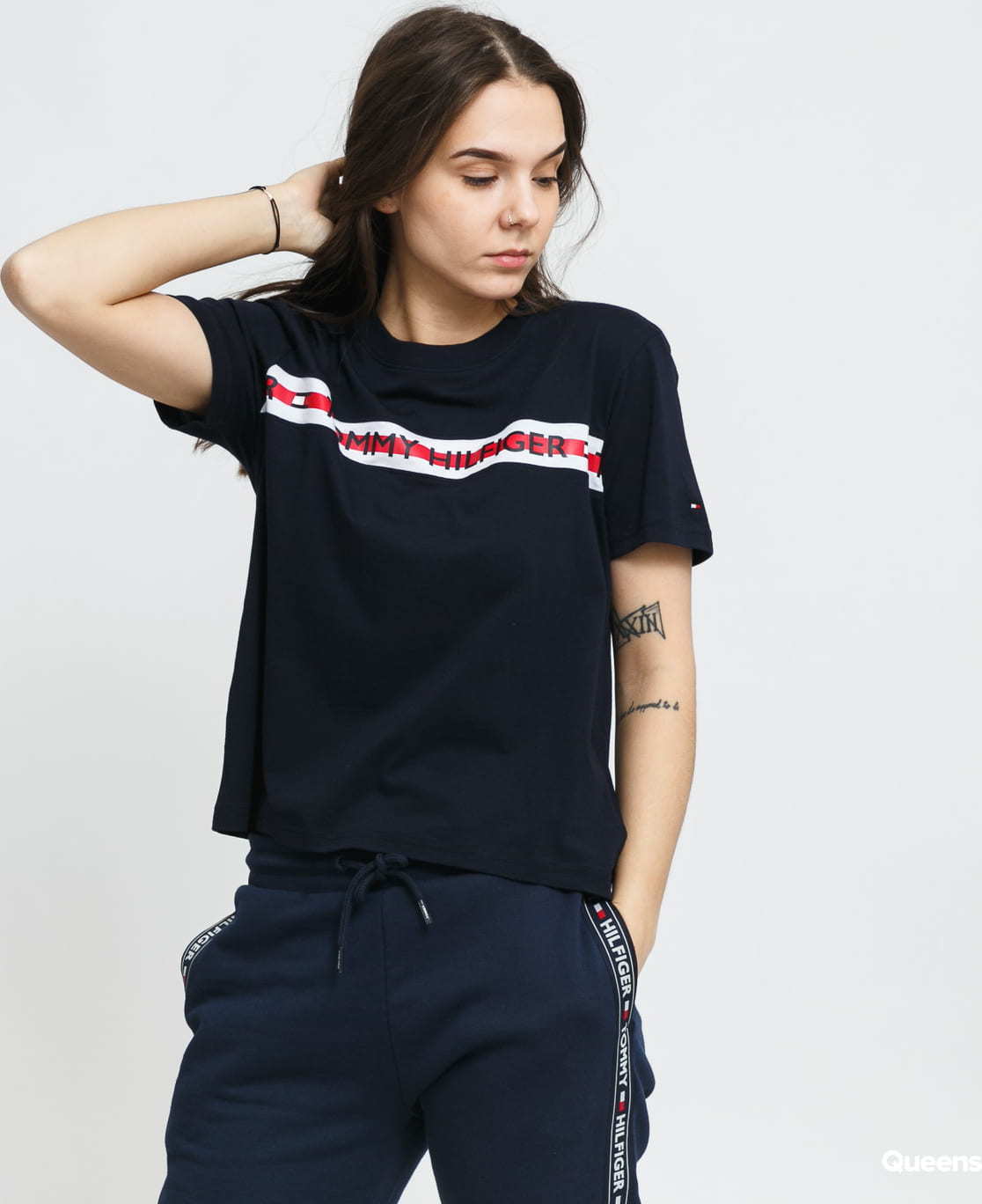 Tommy Hilfiger SS Tee navy M