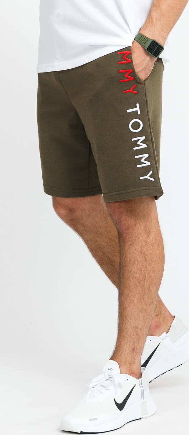 Tommy Hilfiger Track Short olivové XL