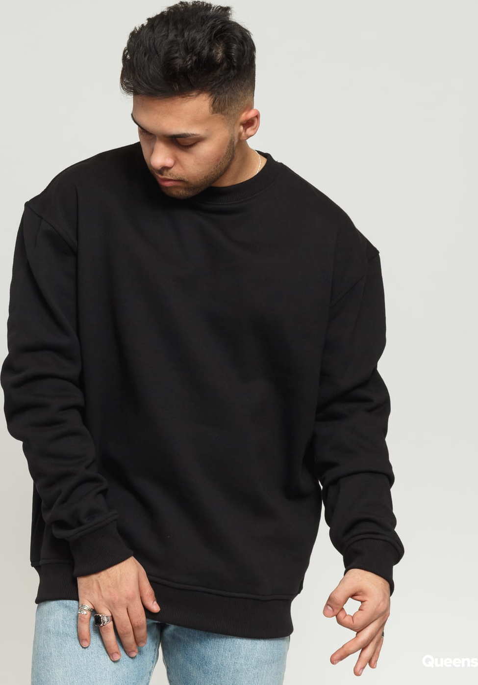 Urban Classics Crewneck Sweatshirt černá S