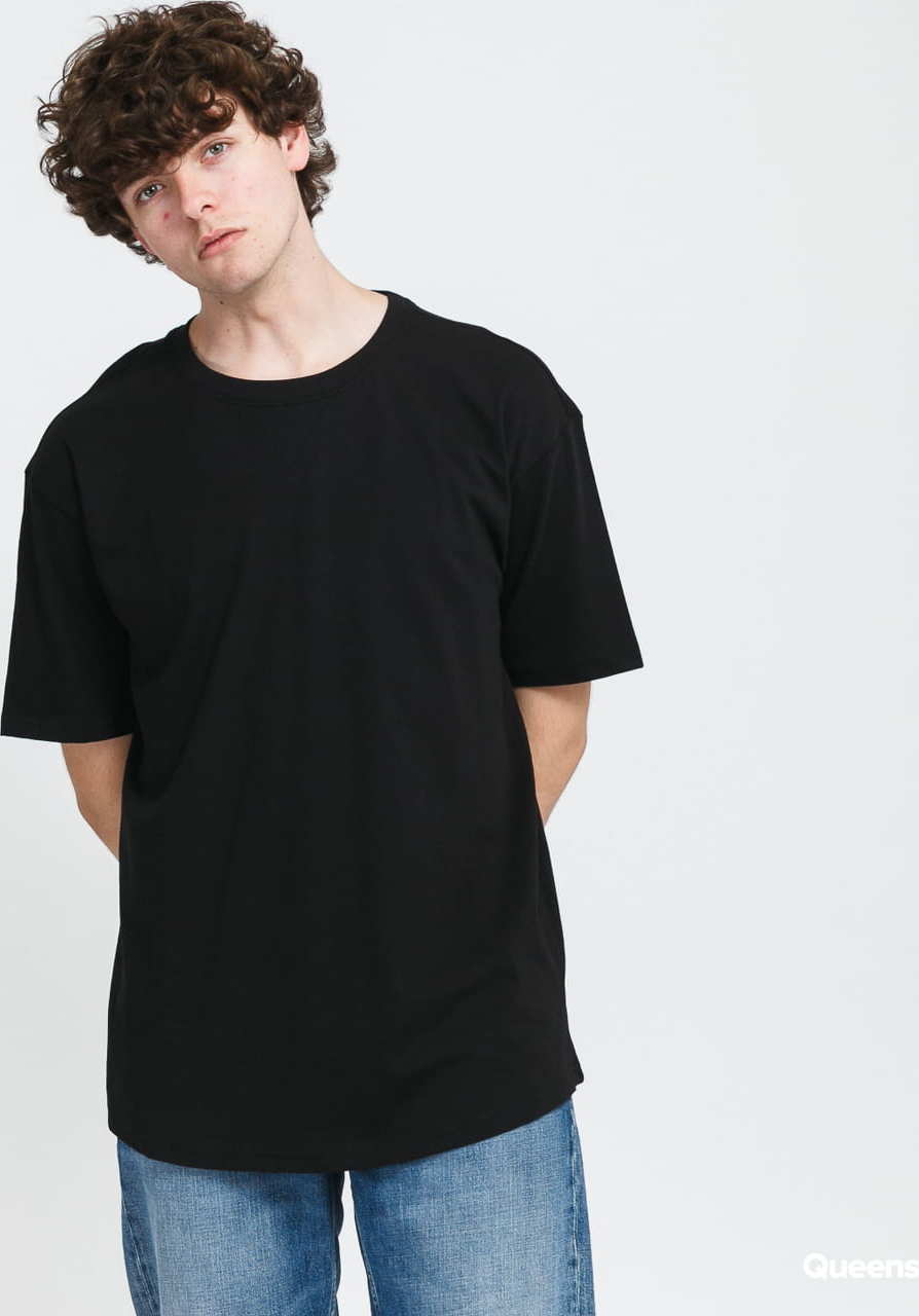 Urban Classics Organic Cotton Curved Oversized Tee 2-Pack černé XXL