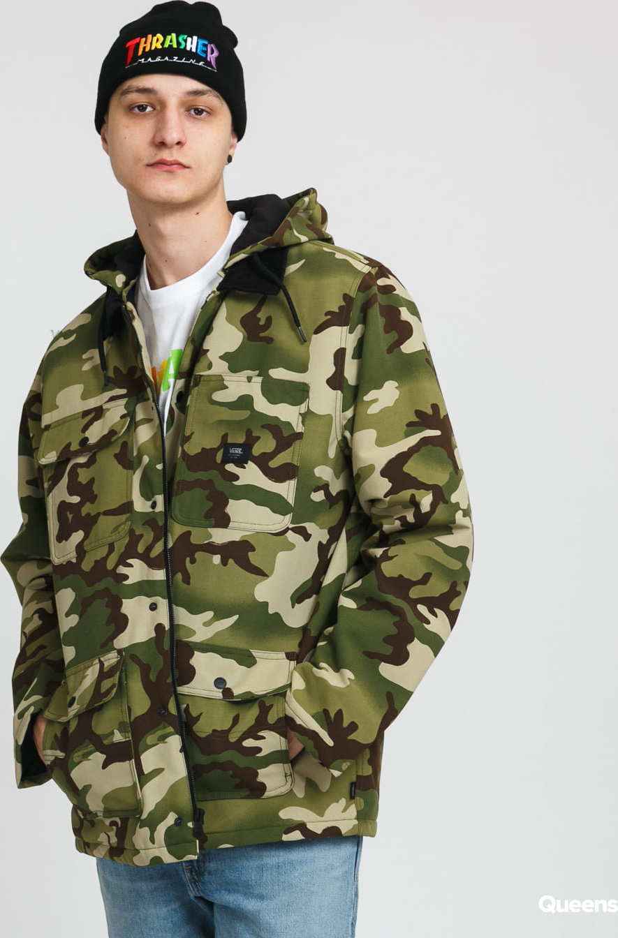 Vans MN Drill Chore Coat 66 Supply camo zelená XL