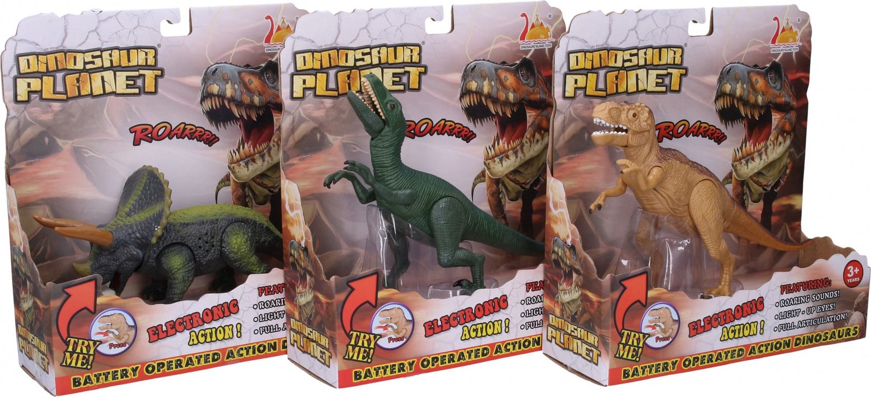 Dinosaurus s efekty 22 cm