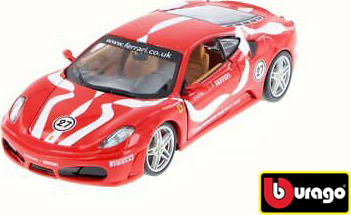 Bburago 1:24 Ferrari F430 Fiorano červená 18-26009