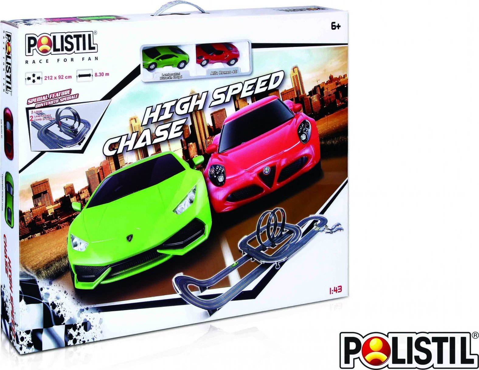 Polistil Autodráha High Speed set