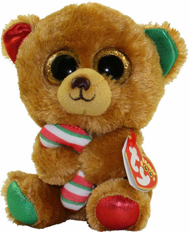 PLYŠ Beanie Boos Bella Medvídek velké oči 24cm *PLYŠOVÉ HRAČKY*