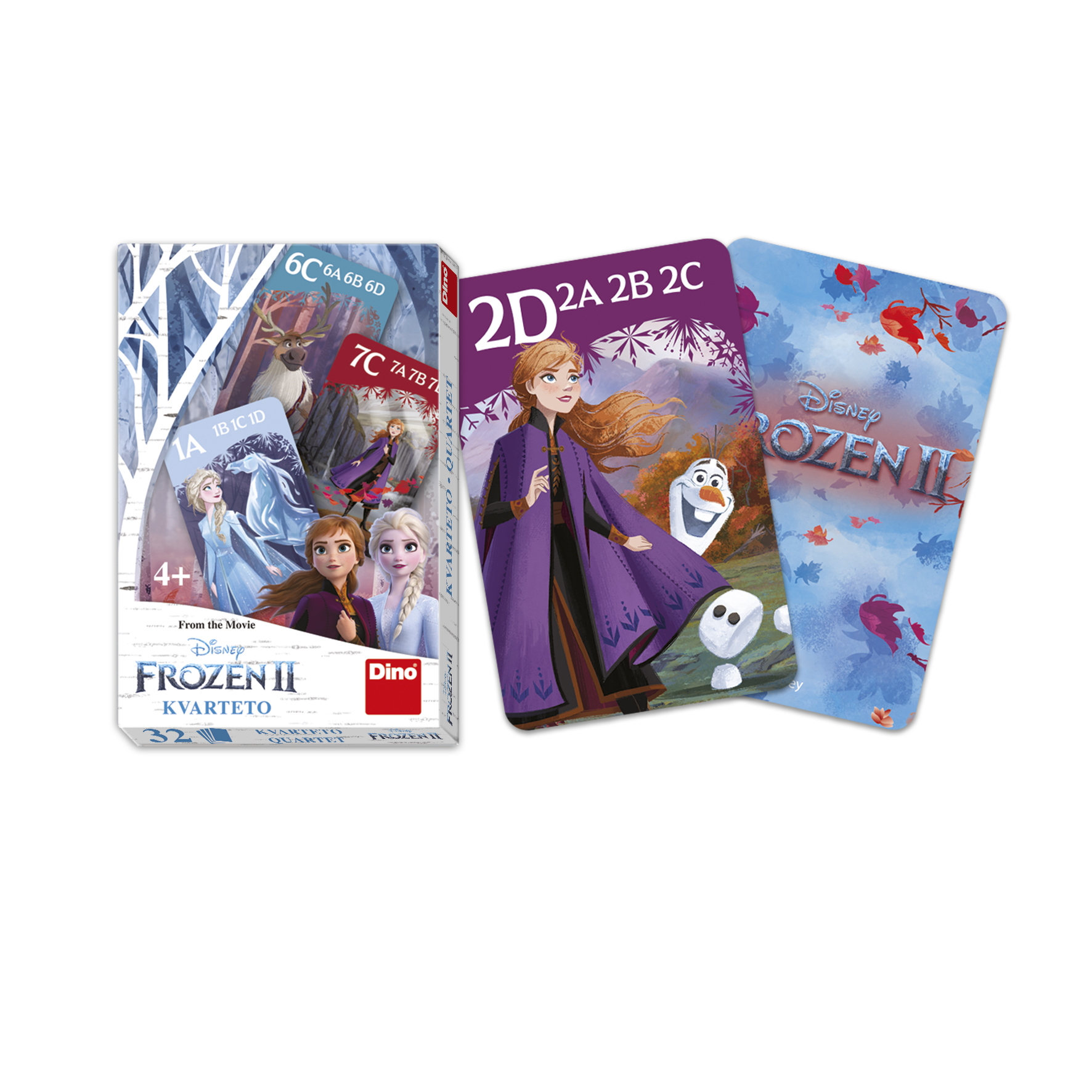 karty kvarteto FROZEN 2 - Ledové království