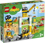 LEGO DUPLO 10933 Town Stavba s věžovým jeřábem
